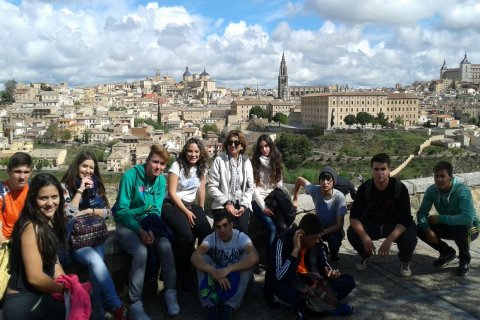  VUELTA  AL VALLE DE LOS ALUMNOS DE 4º DIVER.