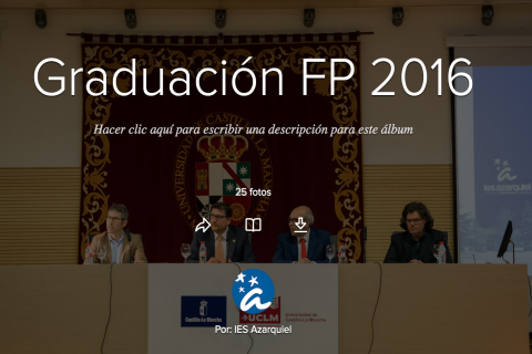 FOTOS DE LA GRADUACIÓN DE FORMACIÓN PROFESIONAL 2016