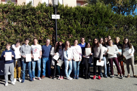 ALUMNOS DE BACHILLERATO DE EXCELENCIA.