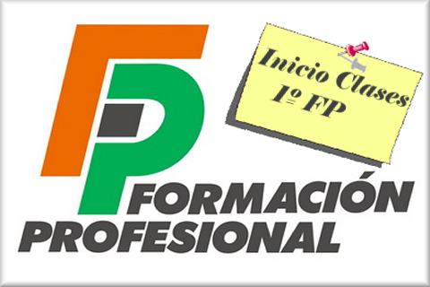 INICIO DE CURSO DE LOS PRIMEROS CURSOS EN CICLOS FORMATIVOS - 26 DE SEPTIEMBRE.