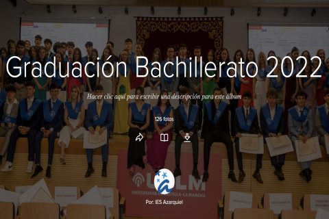 FOTOS DE LA GRADUACIÓN DE BACHILLERATO 2022