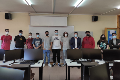 PRIMER DIA DE CLASE DEL CURSO DE ESPECIALIZACIÓN DE VIDEOJUEGOS.