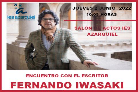 ENCUENTRO CON EL ESCRITOR FERNANDO IWASAKI