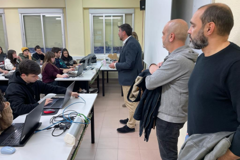 JORNADA DE COLABORACIÓN CON LA ESCUELA DE ARTE DE TOLEDO.