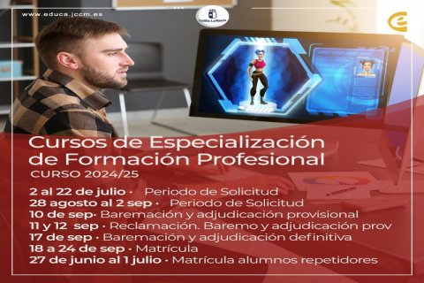 ADMISIÓN - CURSOS DE ESPECIALIZACIÓN.