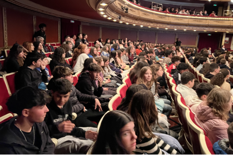 VISITA AL TEATRO DE LA ZARZUELA.