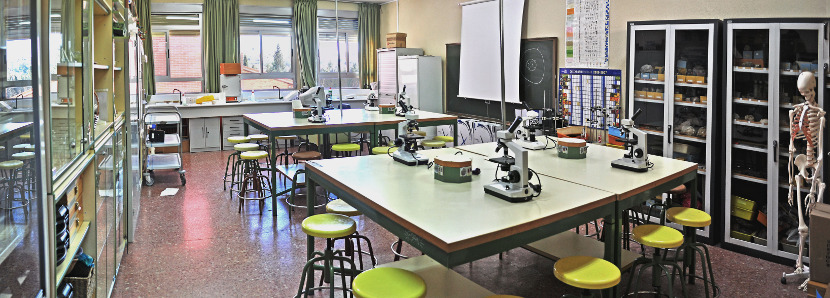 Laboratorio Biología y Geología